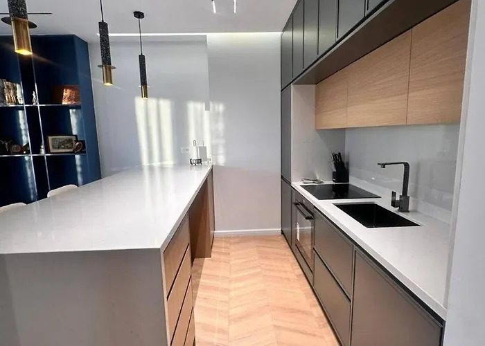 公寓 Centre Penthouse 地拉那