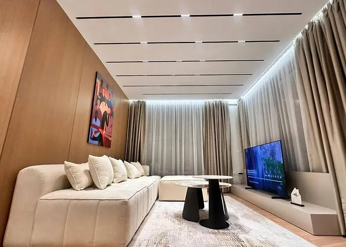 Centre Penthouse 公寓 地拉那